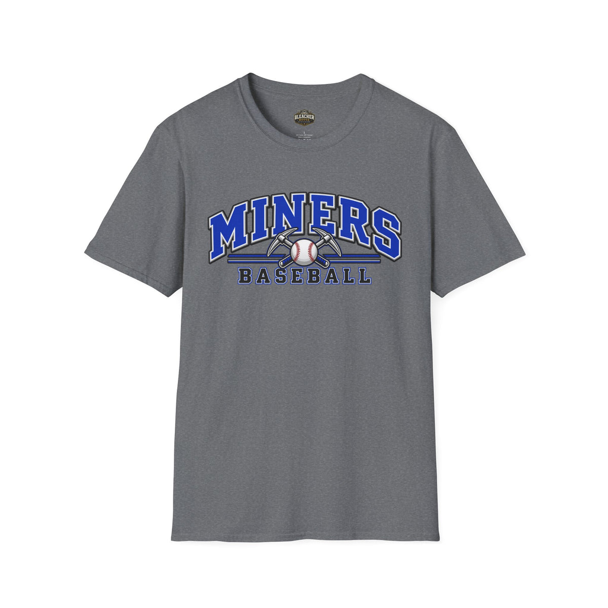 Miners Baseball T-Shirt – Team Logo Unisex Softstyle T shirt