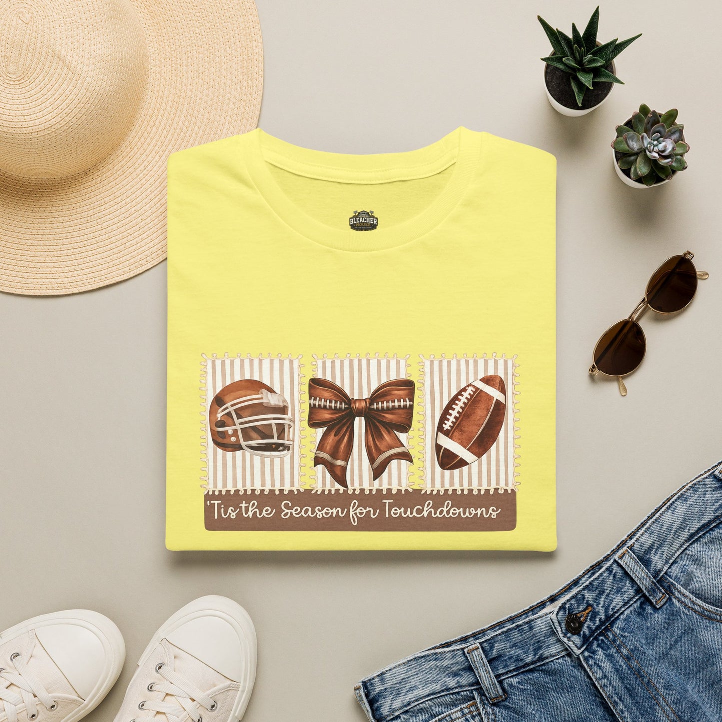 Football Holiday T-Shirt — 'Tis the Season for Touchdowns