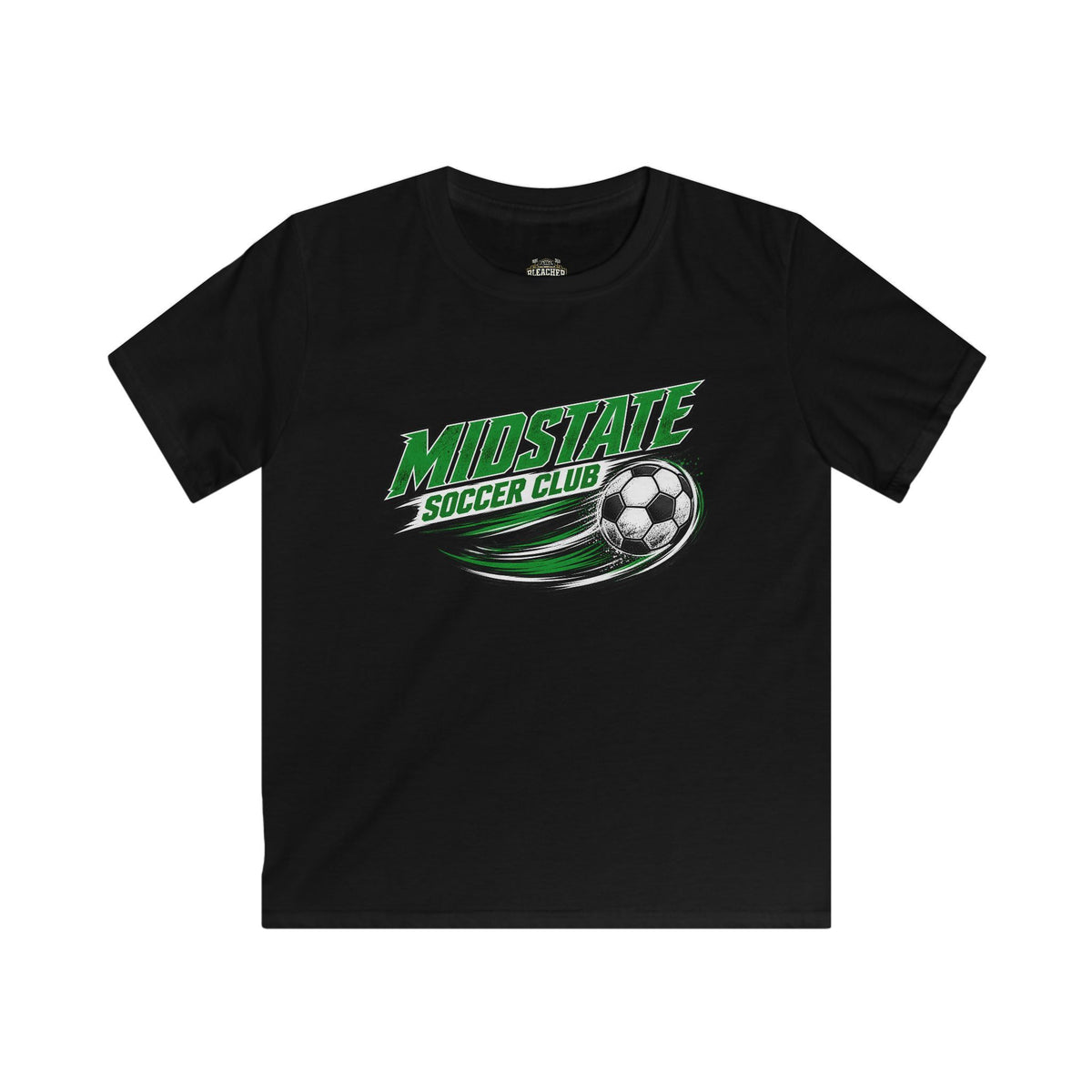 Youth Midstate Soccer Tee — "Midstate Soccer Club" Graphic Youth Shirt