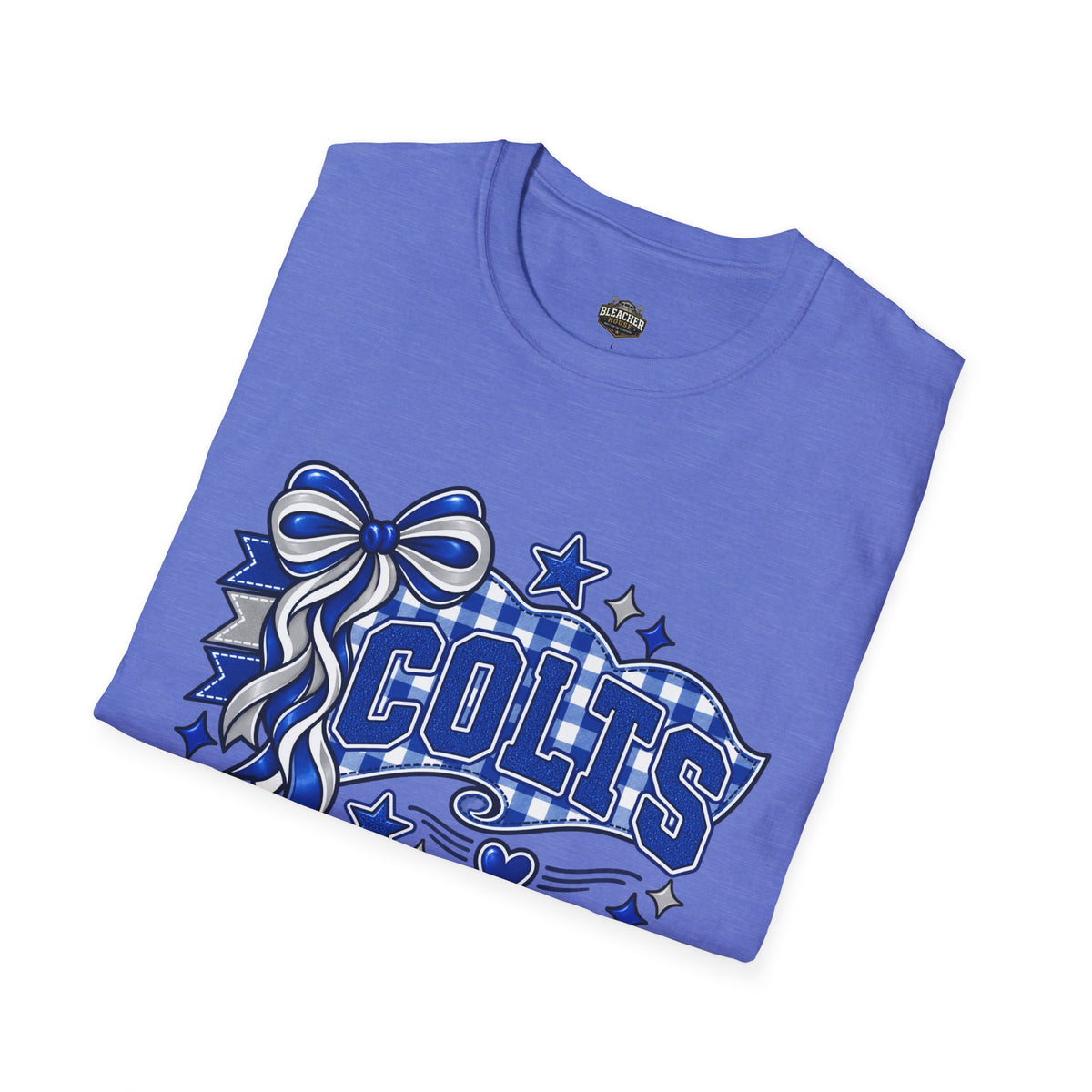 Colts Ribbon & Banner T-Shirt — Team Spirit Tee