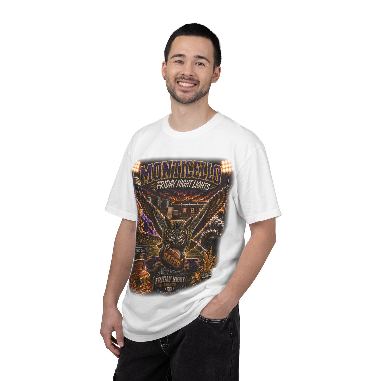 Friday Night Lights T Shirt- MONTICELLO Edition