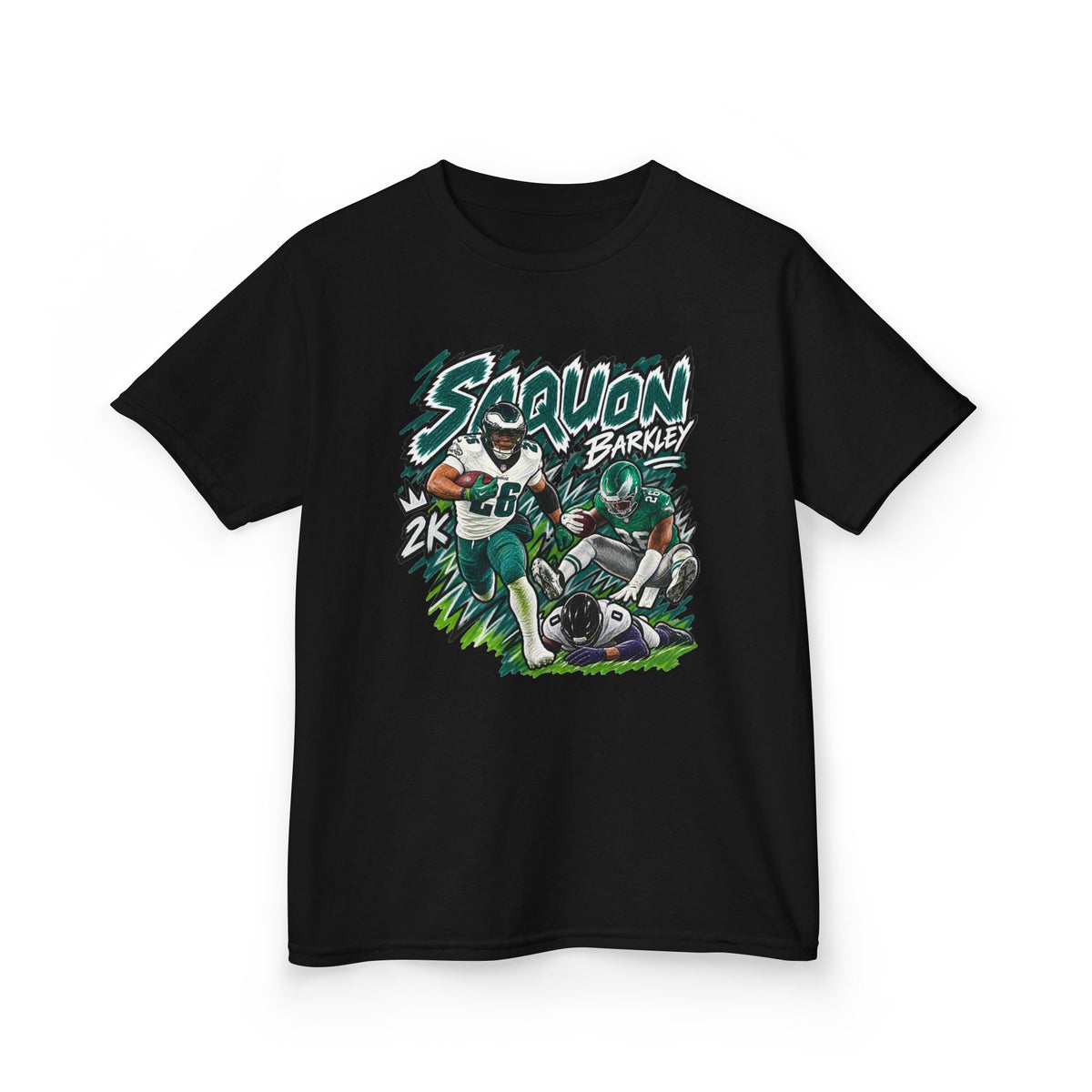 YOUTH Saquon Barkley Graphic T-Shirt - Sunday Standouts Sketch Series
