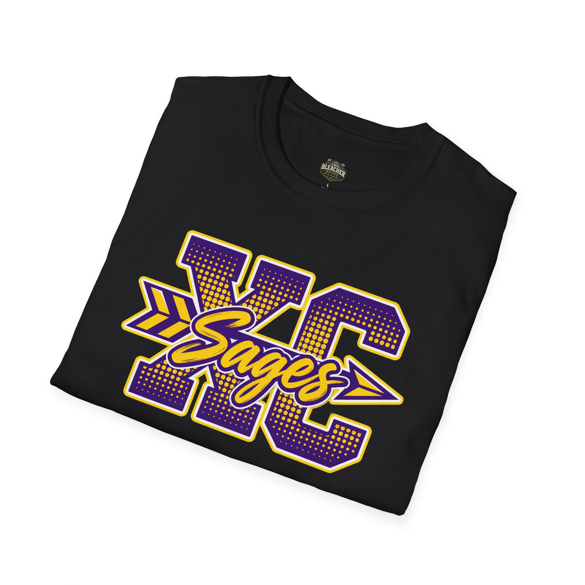 XC Sages Graphic T-Shirt — Cross Country Team Spirit Tee