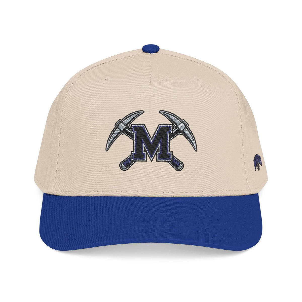 Miners Block Logo Mid Profile Baseball Cap