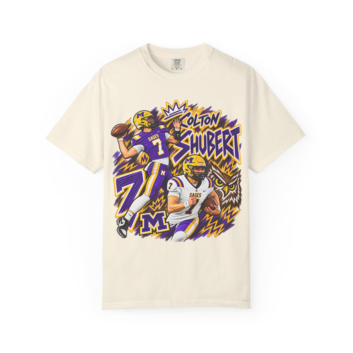 Colton Shubert Graphic Sketch T Shirt