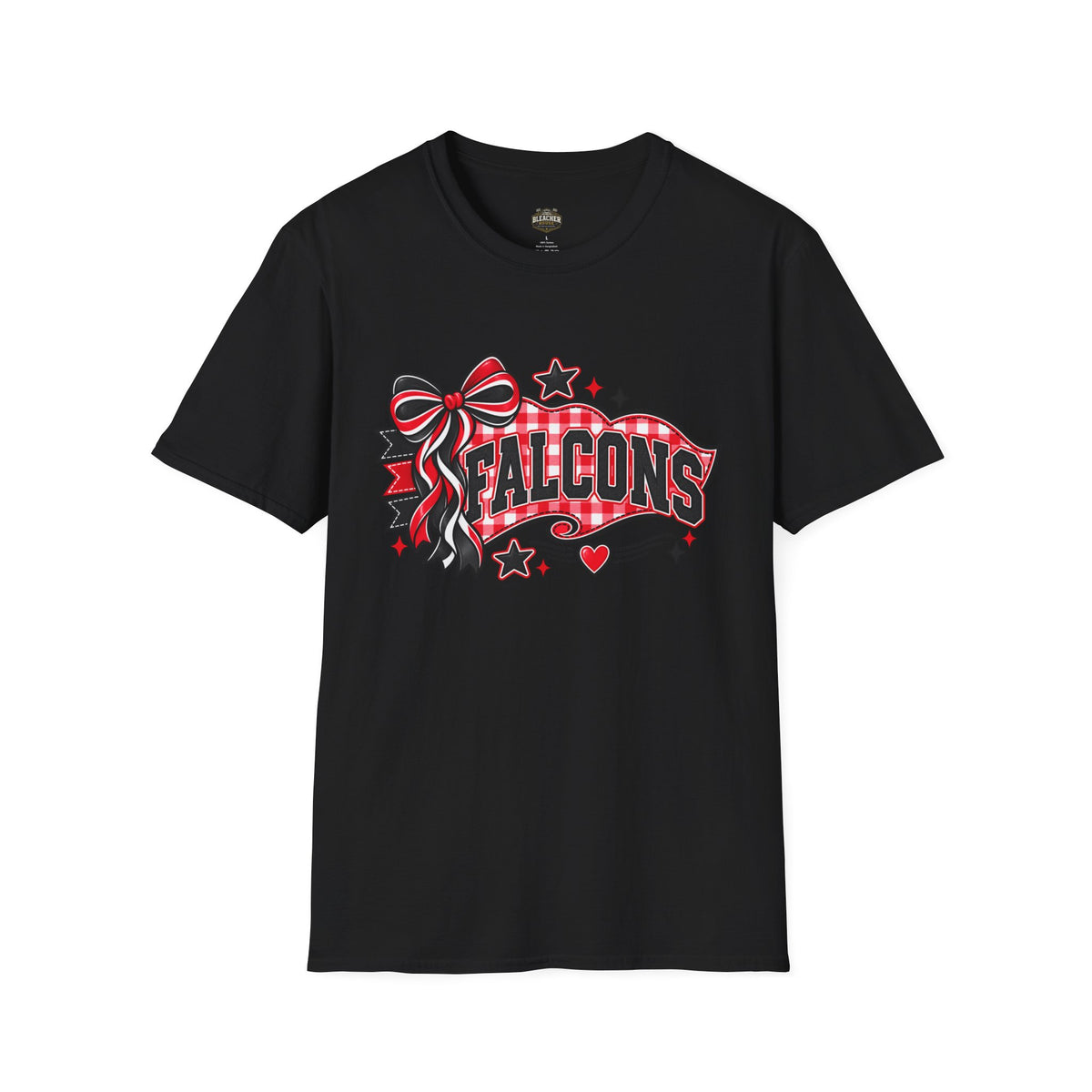 Falcons Bow T-Shirt — Red & Black Spirit Shirt