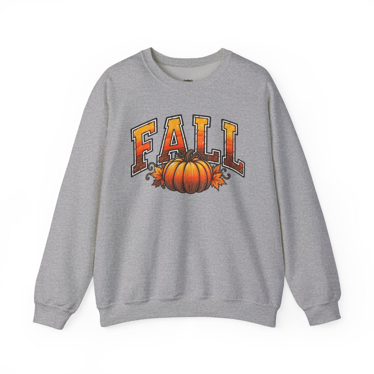 Fall Pumpkin Crewneck Sweatshirt