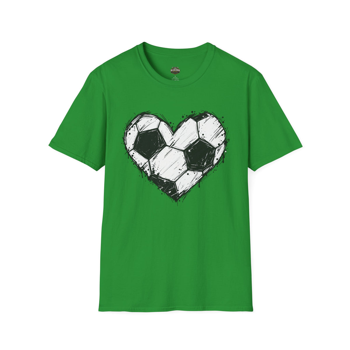 Soccer Heart T-Shirt — Grunge Love Football Tee
