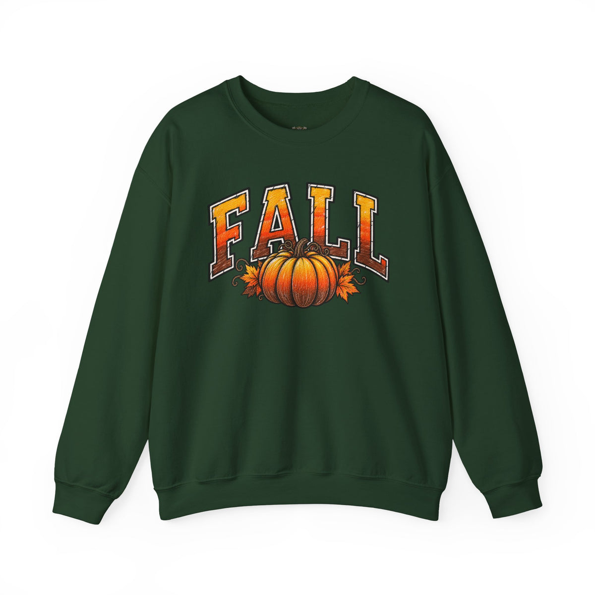 Fall Pumpkin Crewneck Sweatshirt