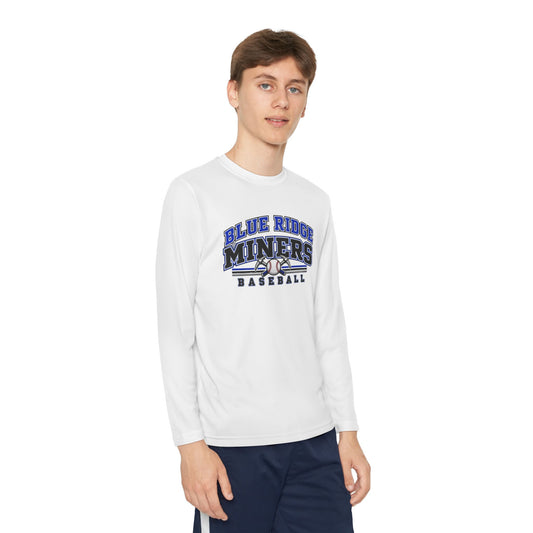 YOUTH Blue Ridge Miners Baseball Long Sleeve Tee