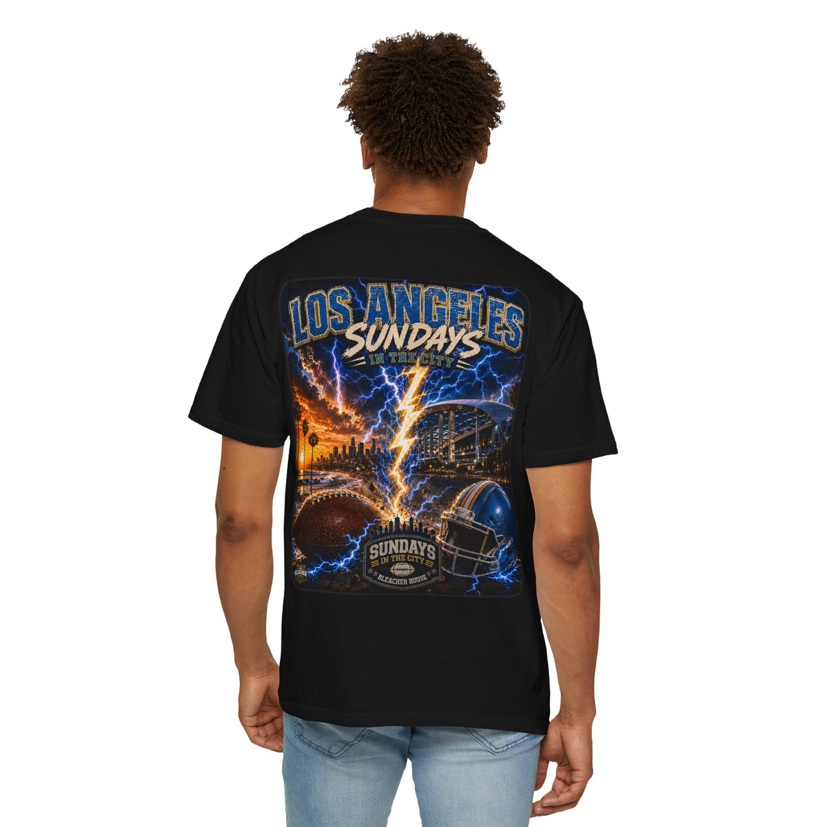 Sundays In The City - LA CHARGERS Edition - Collector's Edition (Front Patch + Back Design)