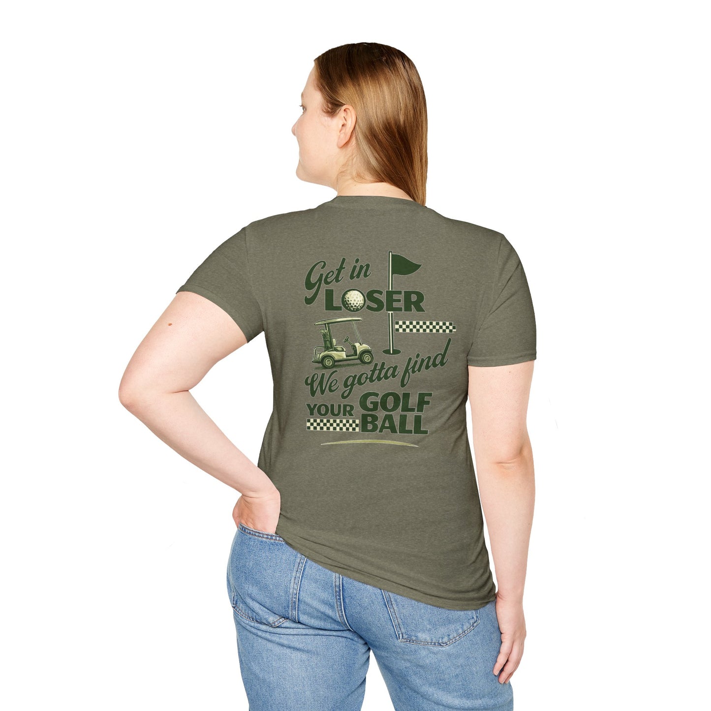 Get In Loser: Lost Ball Patrol Golf Tee
