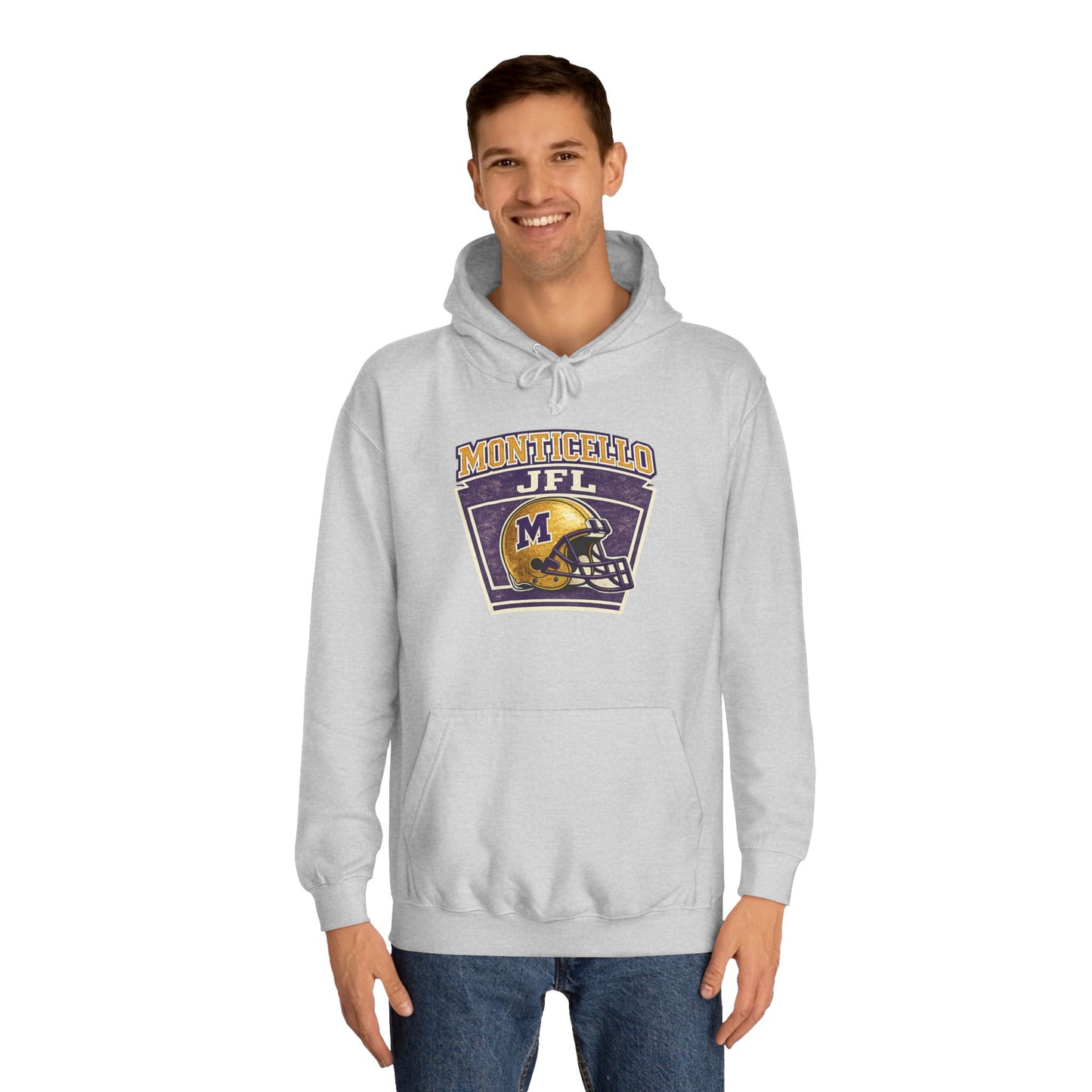 Monticello JFL Hoodie — Vintage Helmet Hoodie