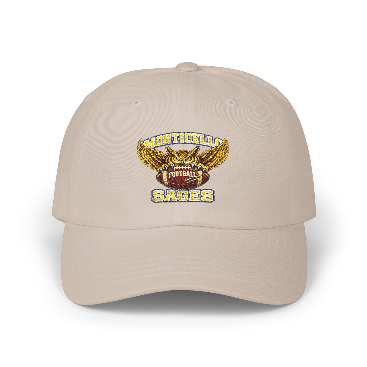 Sages Football Dad Cap – Retro Embroidered Hat