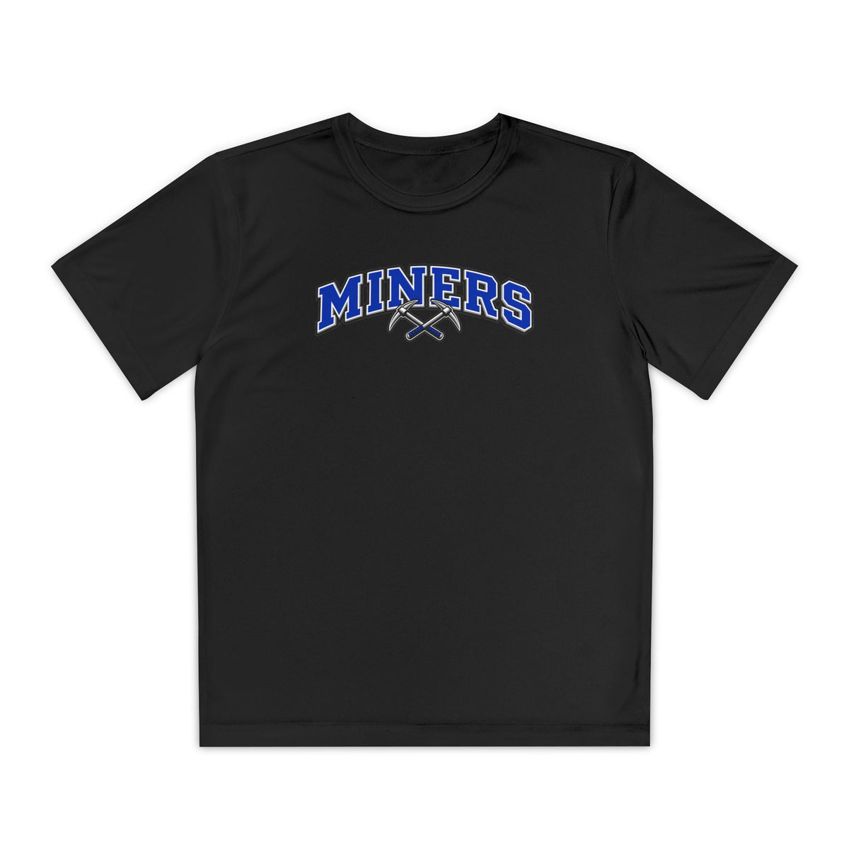 YOUTH Miners Sports Performance Polyester Athletic Tee
