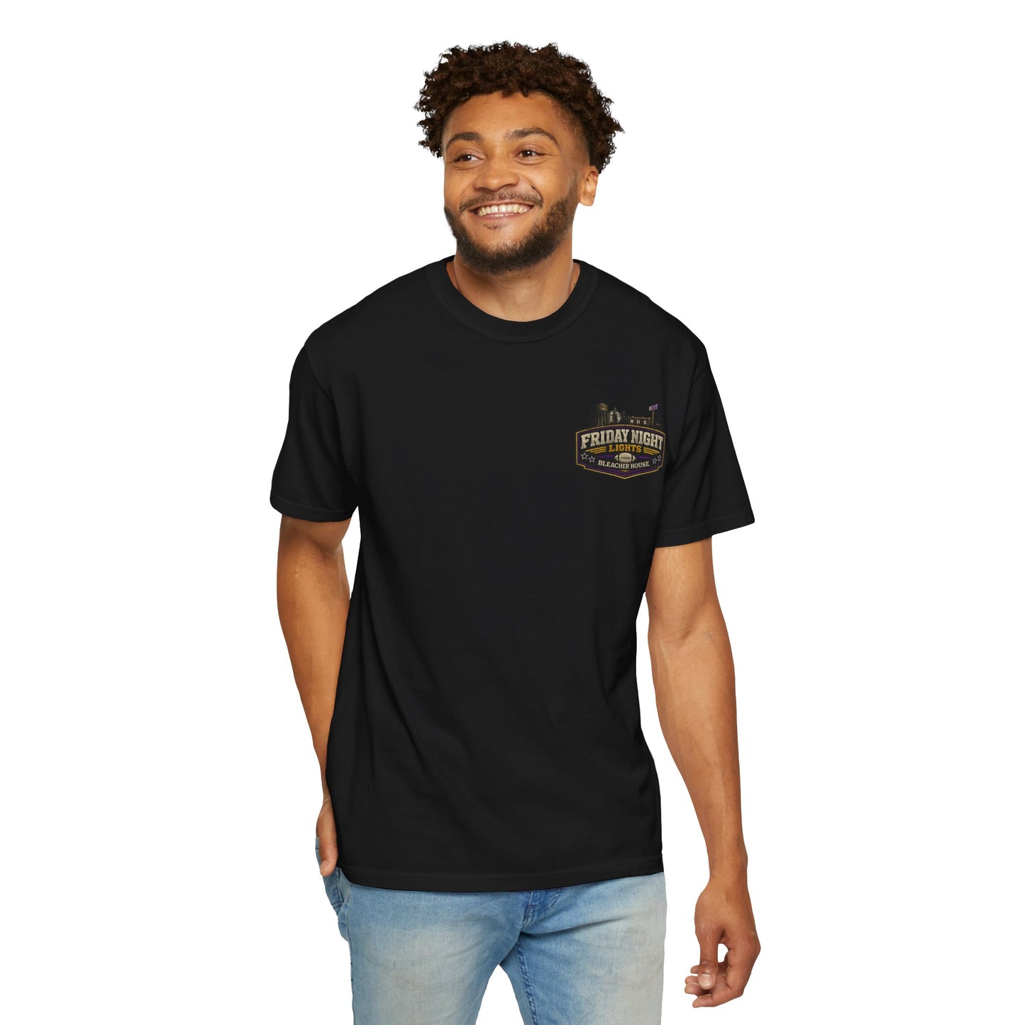 Friday Night Lights T shirt - MONTICELLO Edition - Collector's Edition (Front Patch + Back Design)