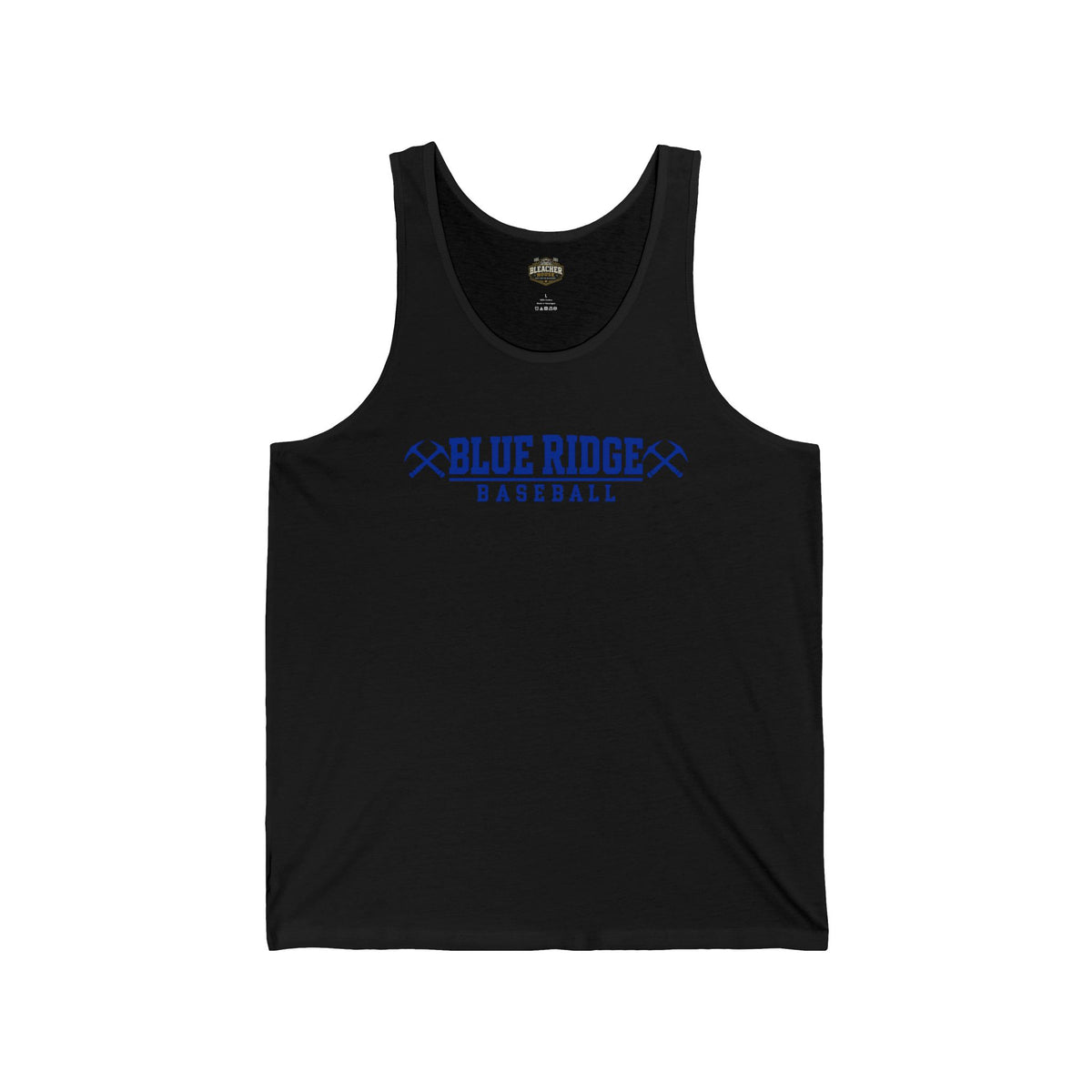 Blue Ridge Baseball Tank Top — Team Logo Athletic Jersey Tank