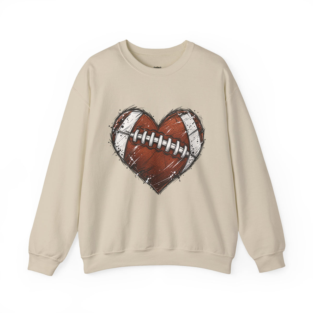Unisex Heavy Blend™ Football Crewneck Sweatshirt