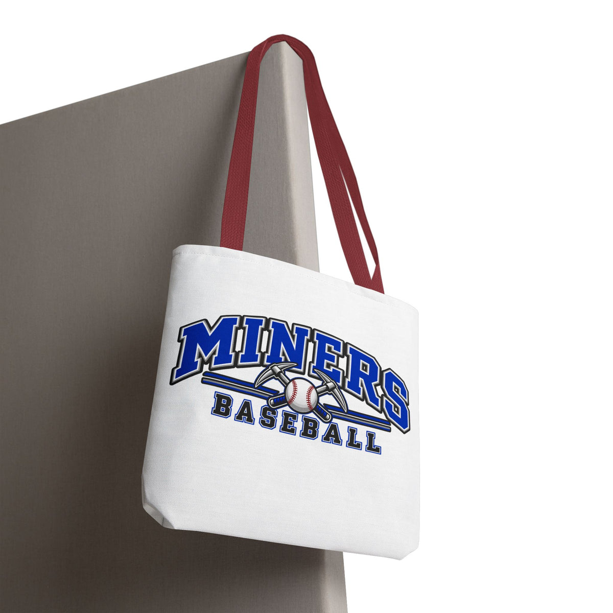 Miners Baseball Tote Bag — Team Logo Sports Carryall