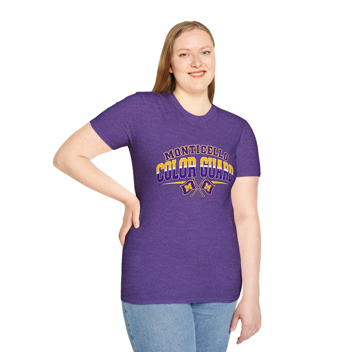 Monticello Color Guard T-Shirt — School Spirit Tee
