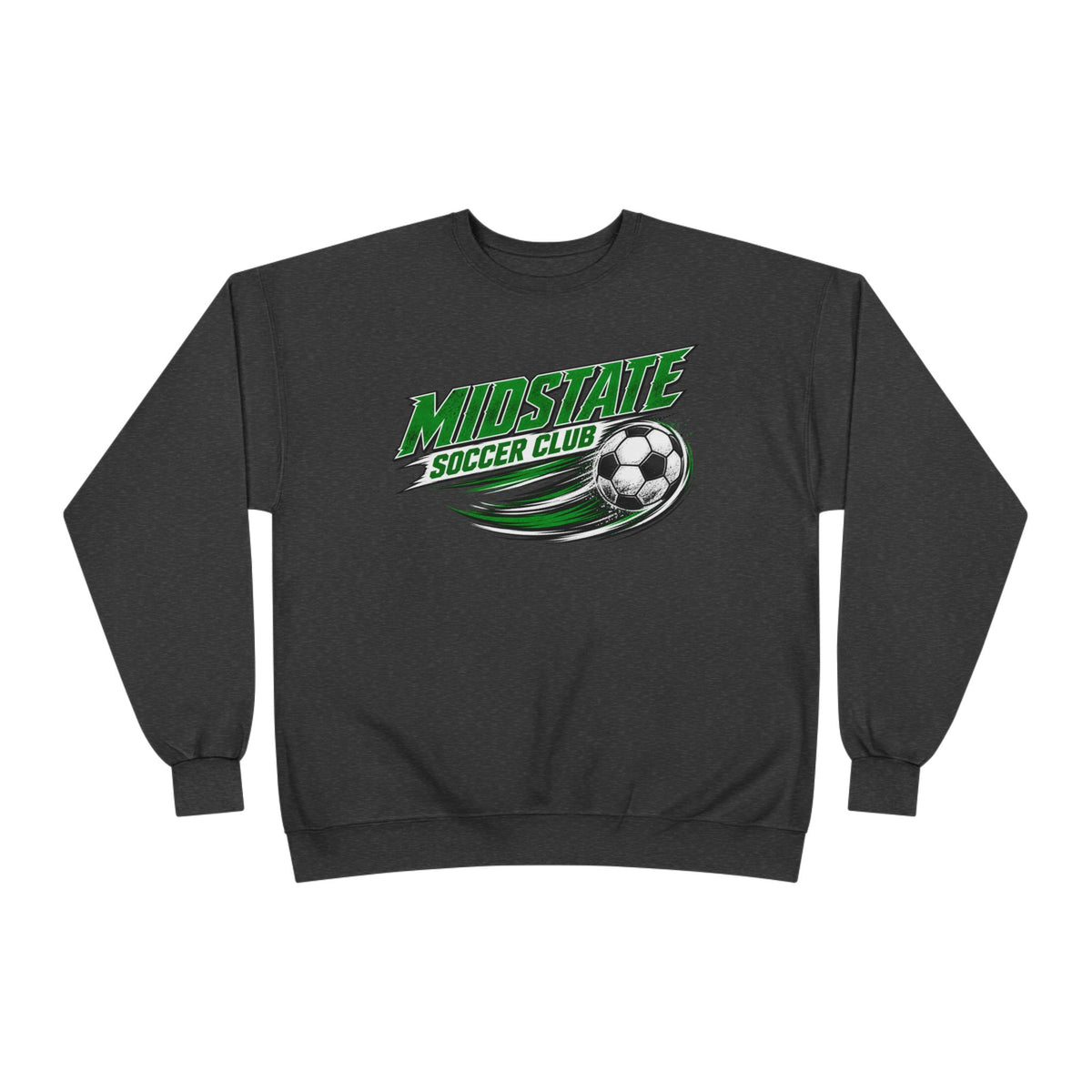 Midstate Crewneck Sweatshirt — Midstate Soccer Club Graphic