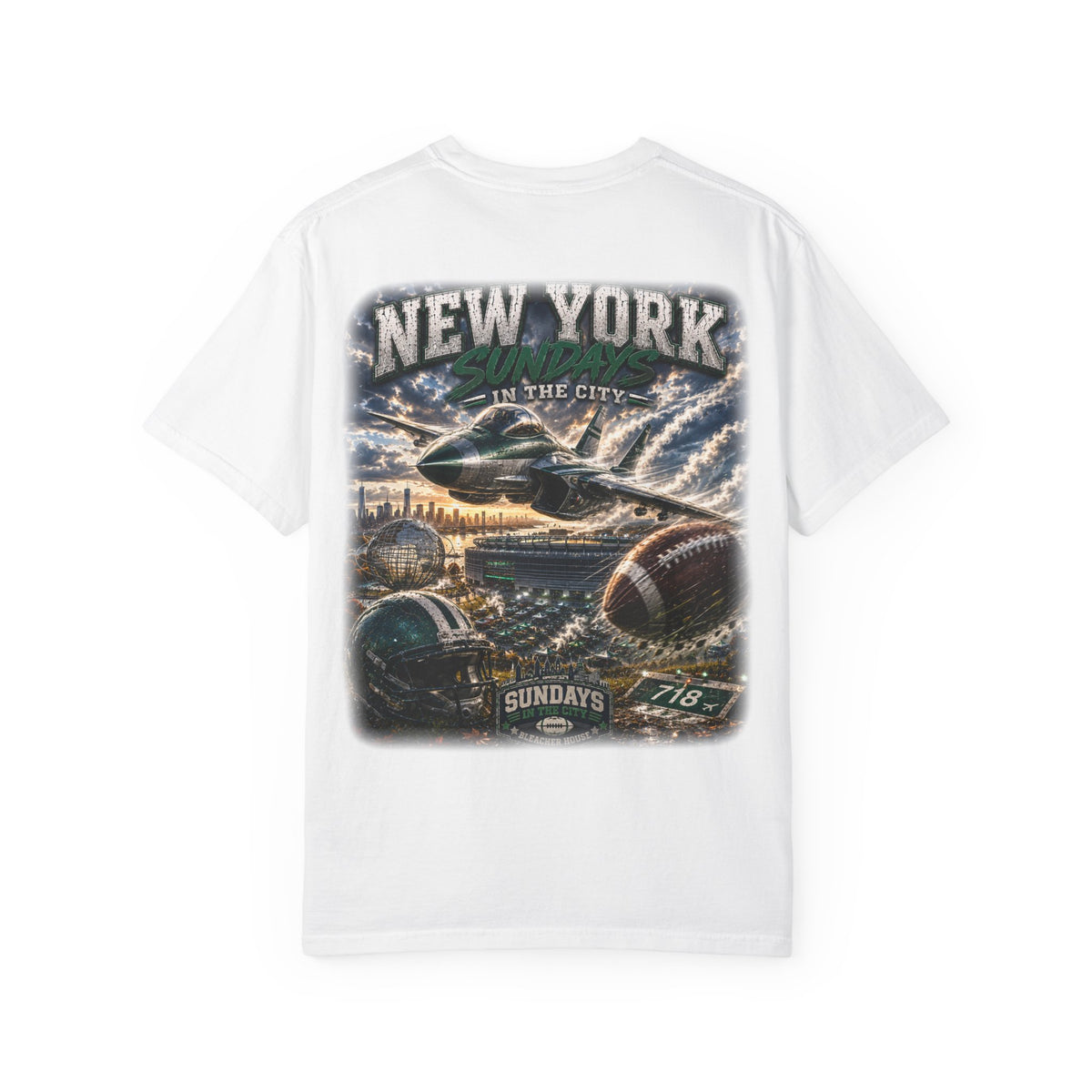 Sundays In The City - NEW YORK JETS Edition - Collector's Edition (Front Patch + Back Design)