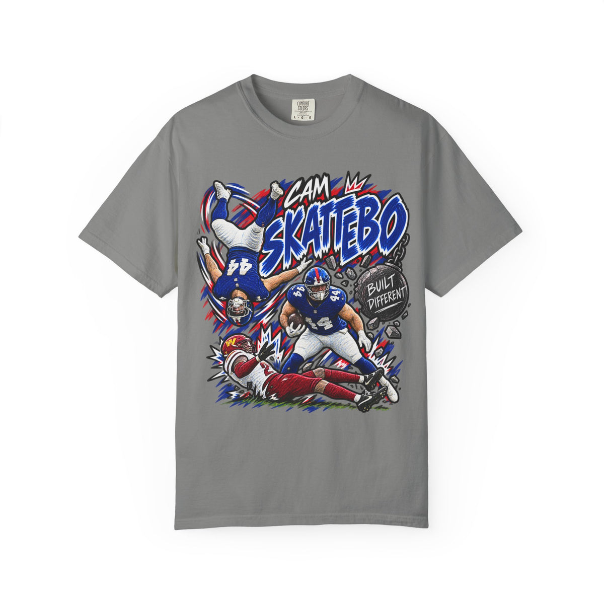Cam Skattebo Graphic T-Shirt - Sunday Standouts Sketch Series