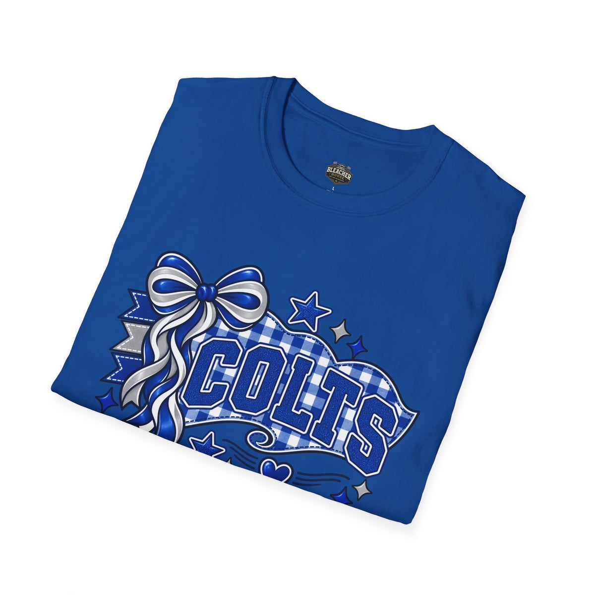 Colts Ribbon & Banner T-Shirt — Team Spirit Tee