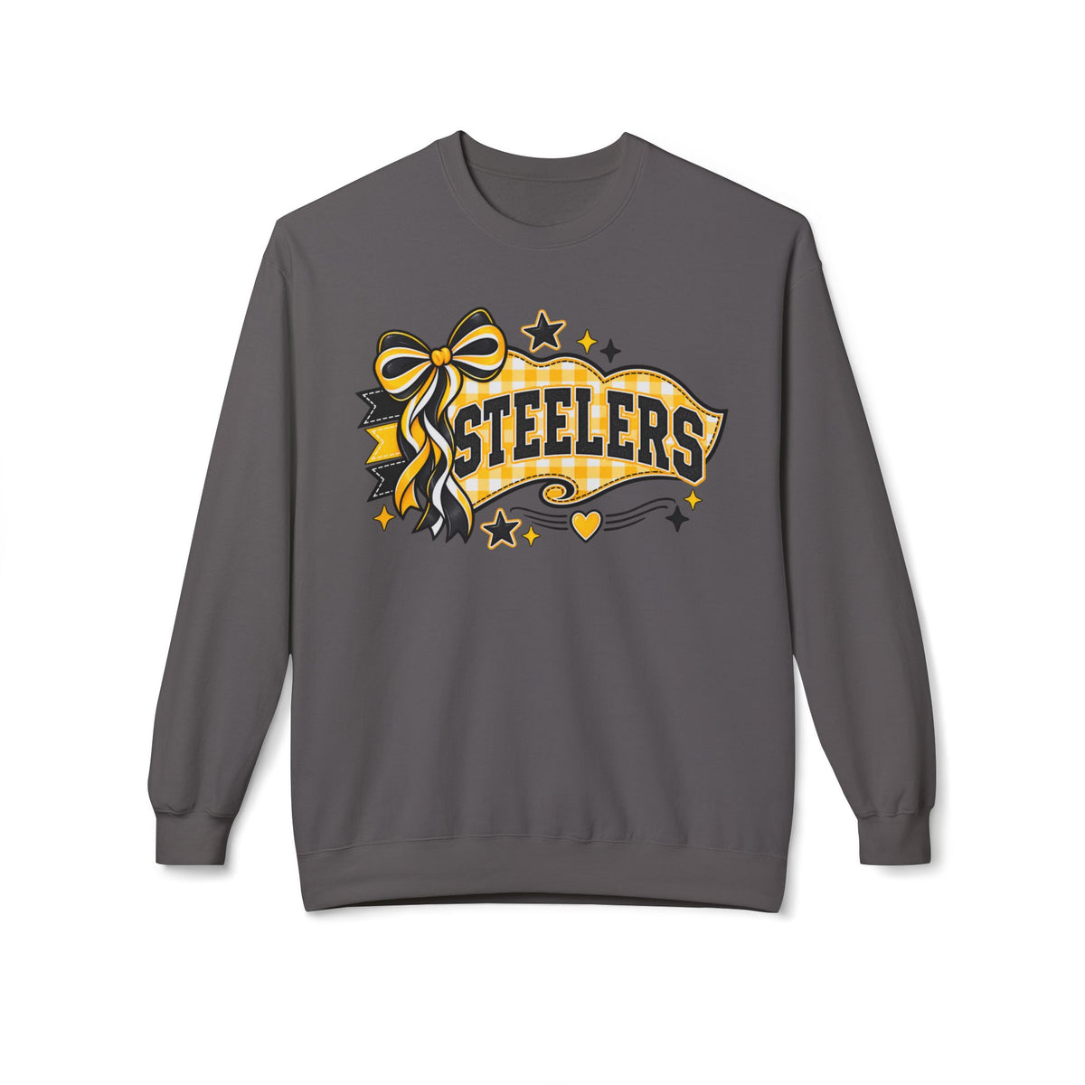 Steelers Ribbon Crewneck Sweatshirt