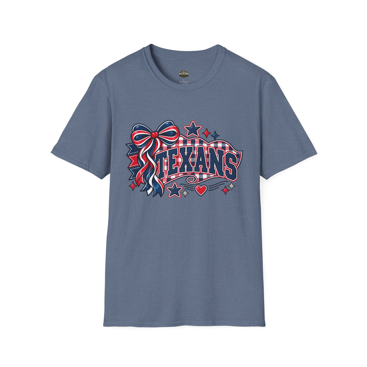 Texans Ribbon & Banner T-Shirt — Team Spirit Tee