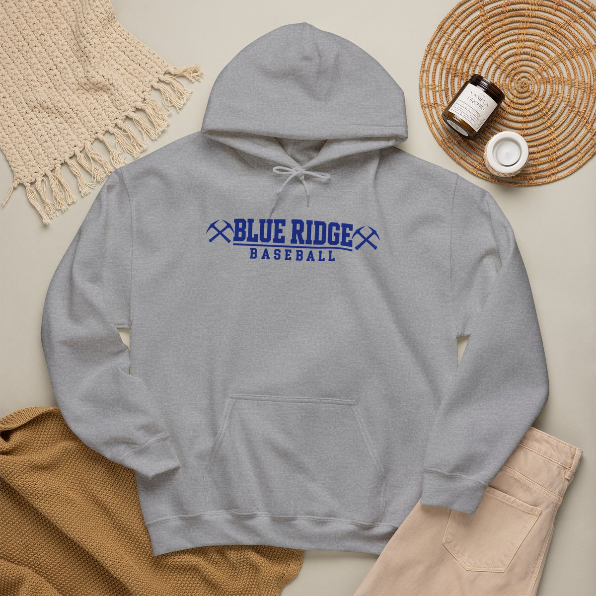 Blue Ridge Baseball Hooded Sweatshirt