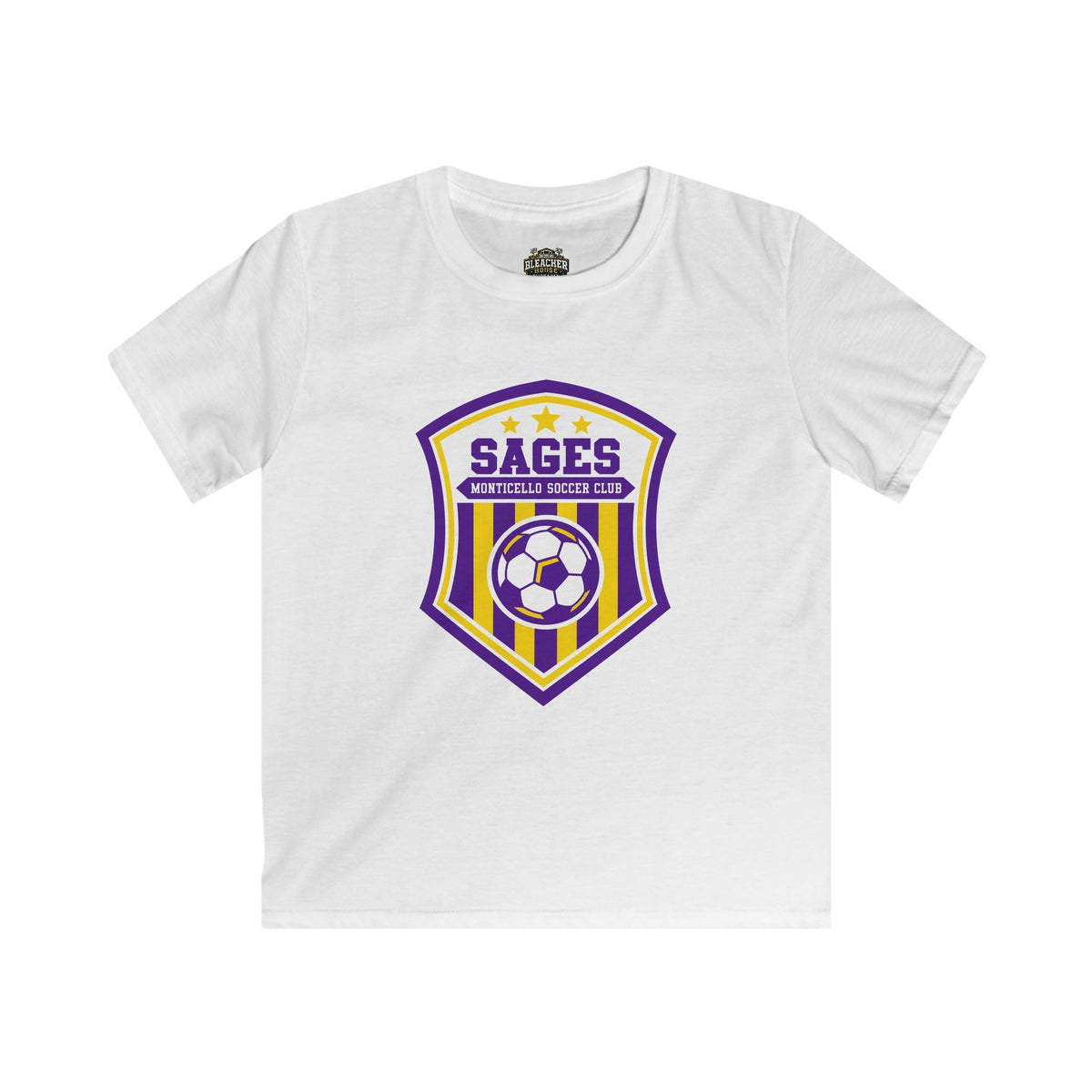 YOUTH Monticello Soccer Club Crest T shirt