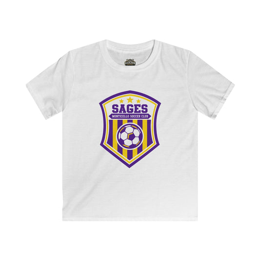 YOUTH Monticello Soccer Club Crest T shirt