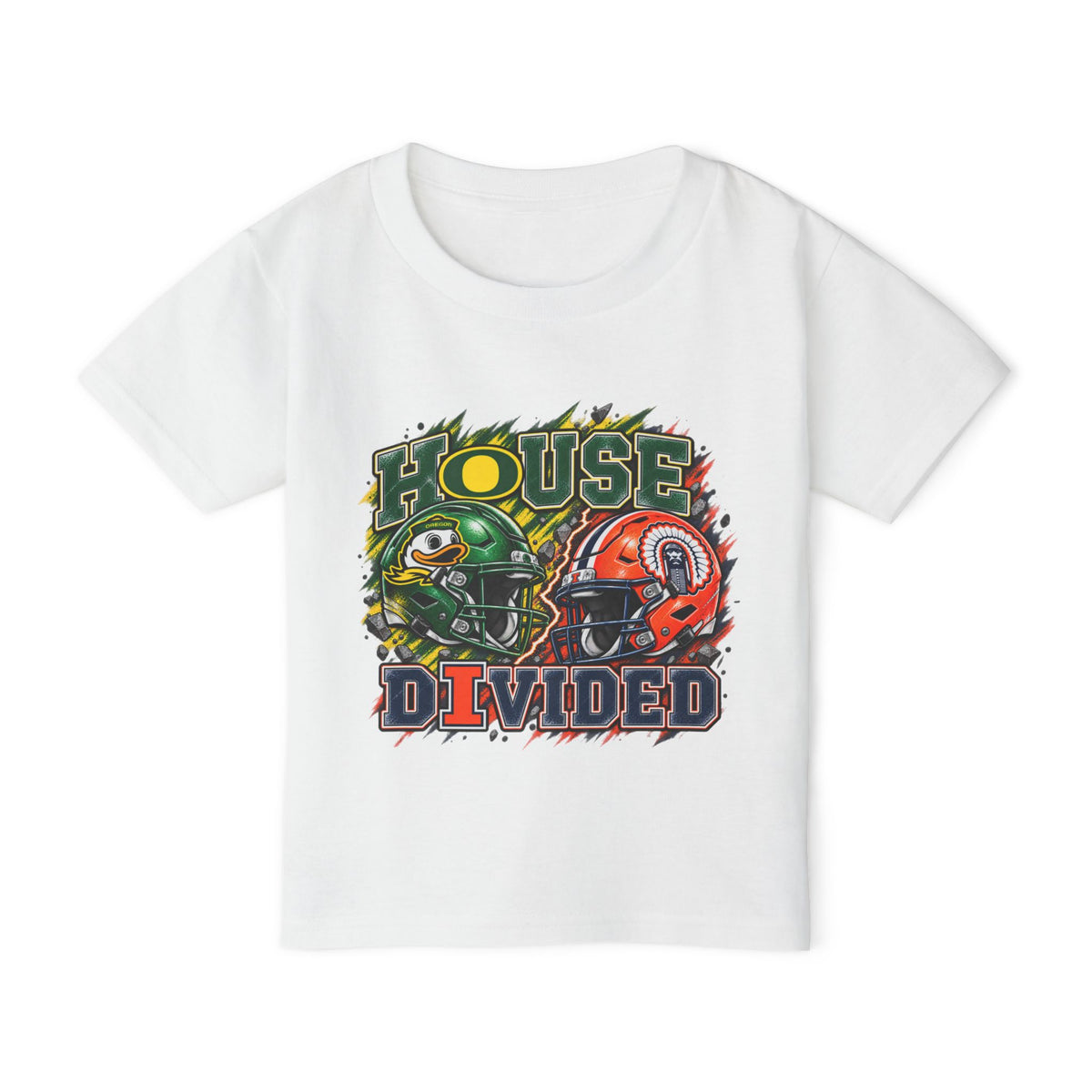 TODDLER House Divided T-Shirt — Illinois vs Oregon