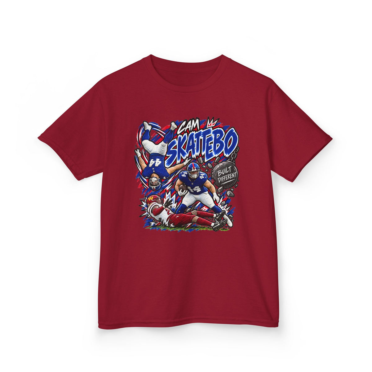 YOUTH Cam Skattebo Graphic T-Shirt - Sunday Standouts Sketch Series