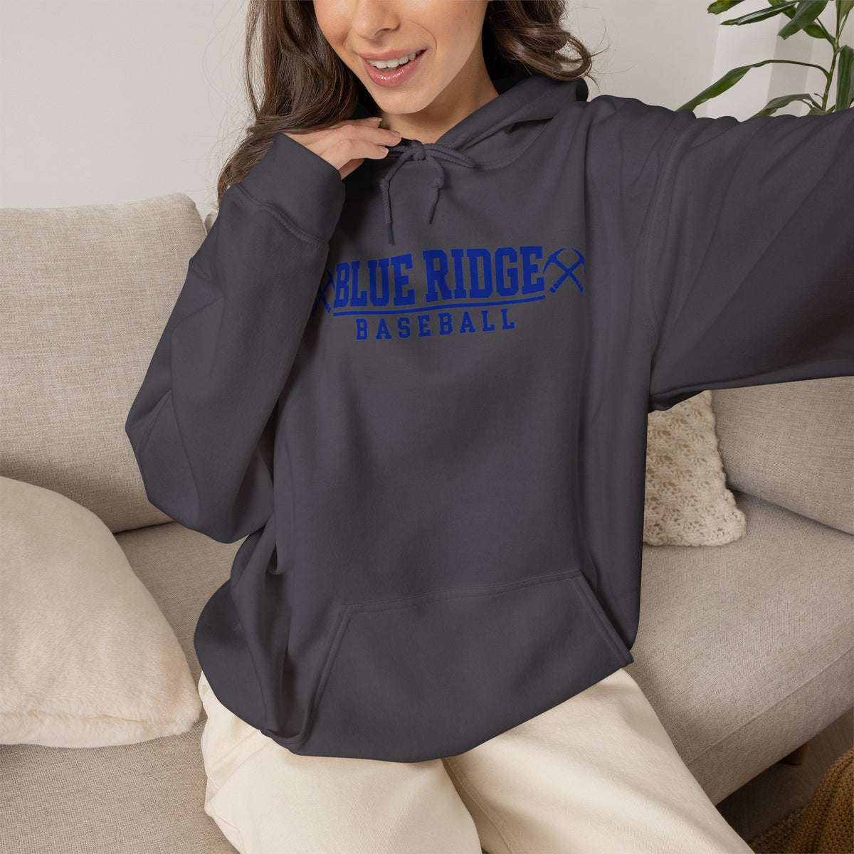 Blue Ridge Baseball Hooded Sweatshirt