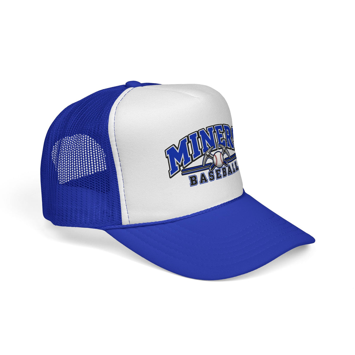 Miners Baseball Trucker Hat – Vintage Team Logo Mesh Cap