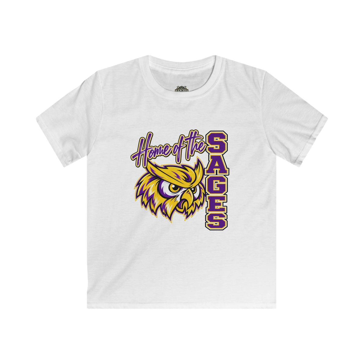 Kids Tee - Home of the Sages Owl School Spirit Shirt