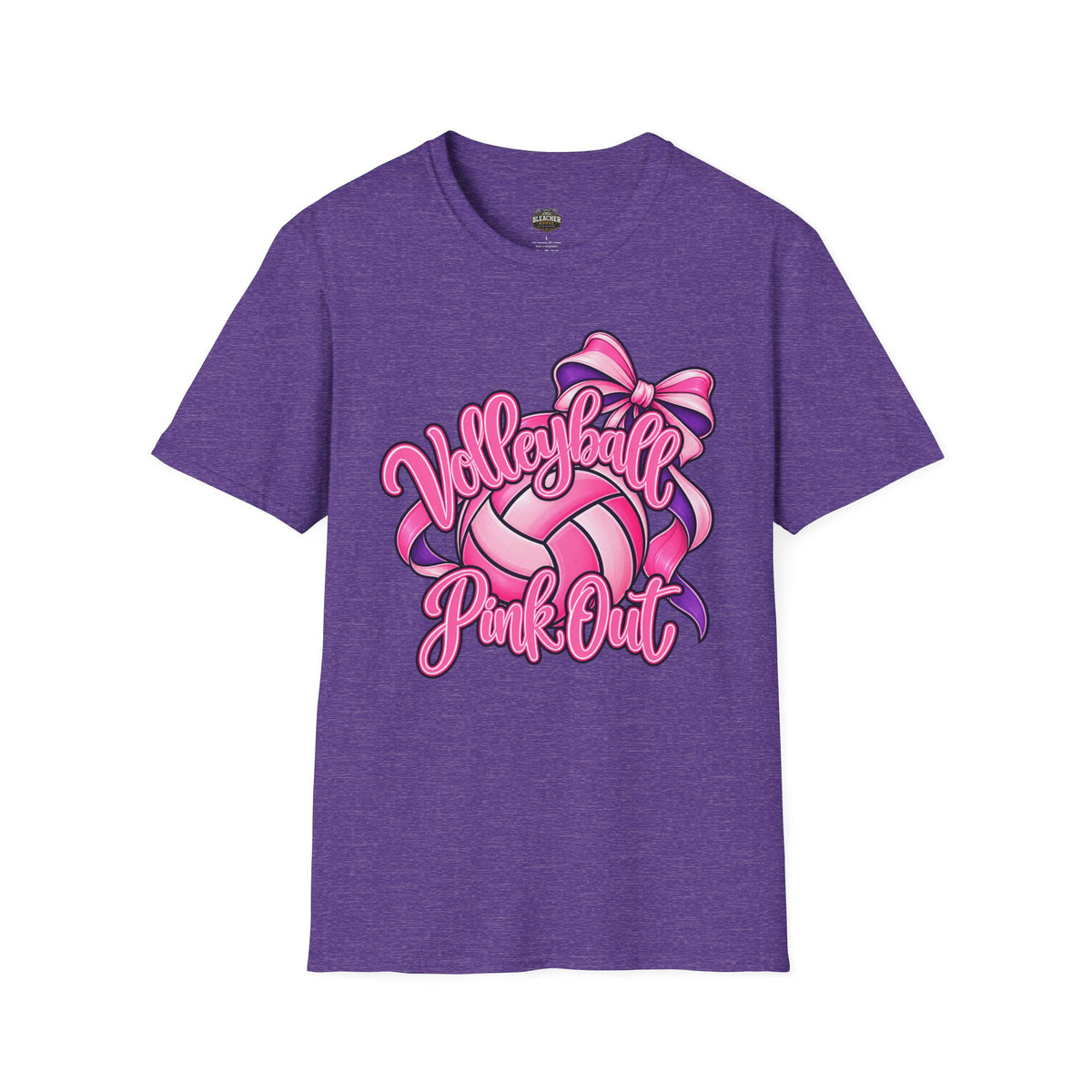 Volleyball Pink Out Tee — Breast Cancer Awareness Volleyball Shirt