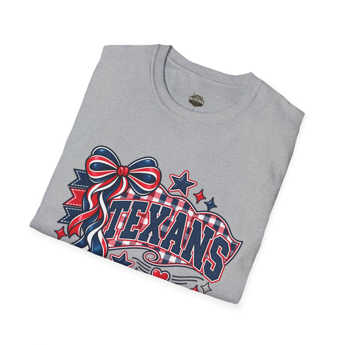 Texans Ribbon & Banner T-Shirt — Team Spirit Tee