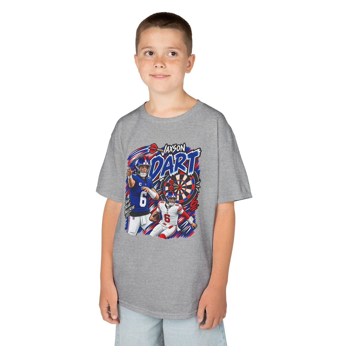 YOUTH Jaxson Dart Graphic T-Shirt - Sunday Standouts Sketch Series