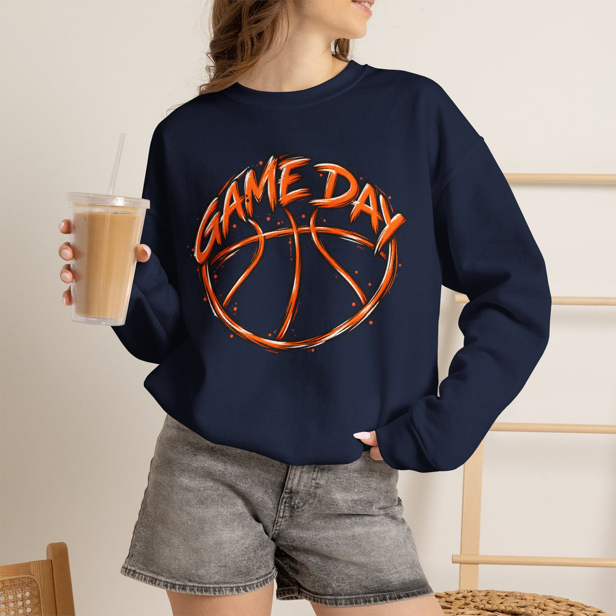 Game Day Basketball Sweatshirt