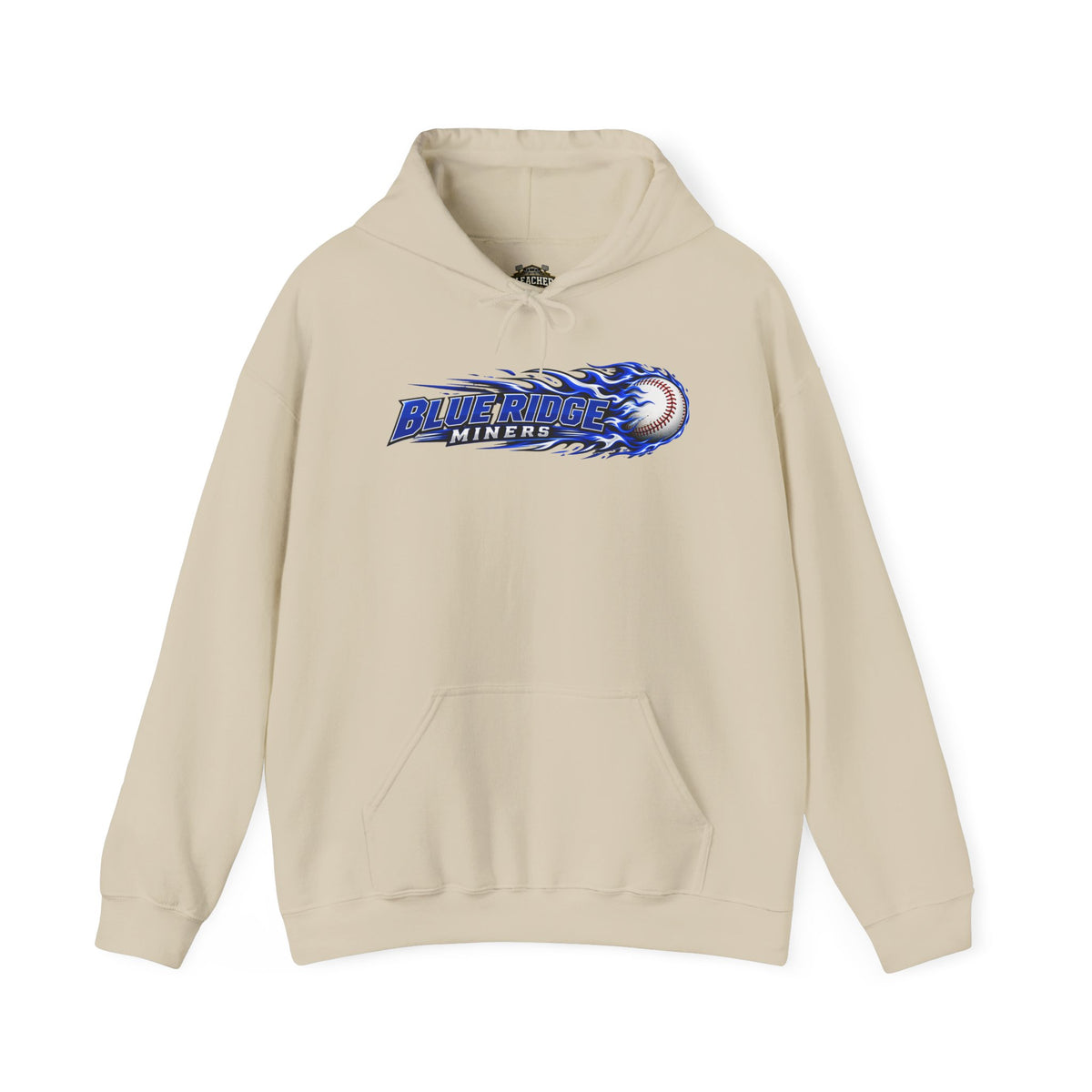Blue Ridge Miners Flaming Baseball Hoodie – Flaming Ball Hoodie
