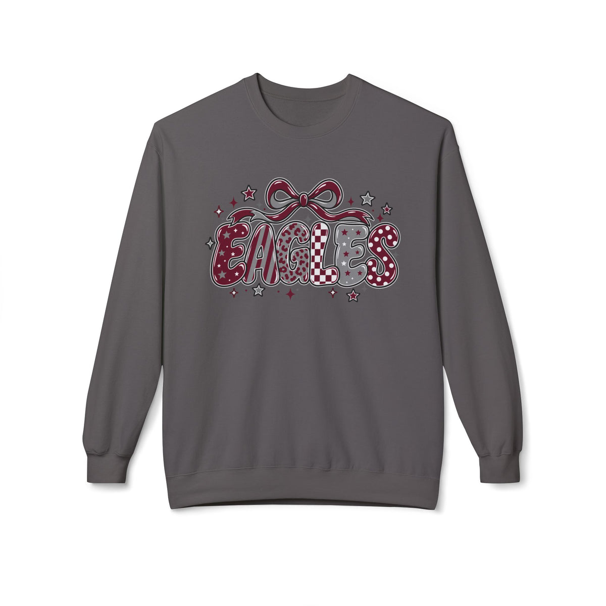 Eagles Unisex Midweight Softstyle Fleece Crewneck Sweatshirt
