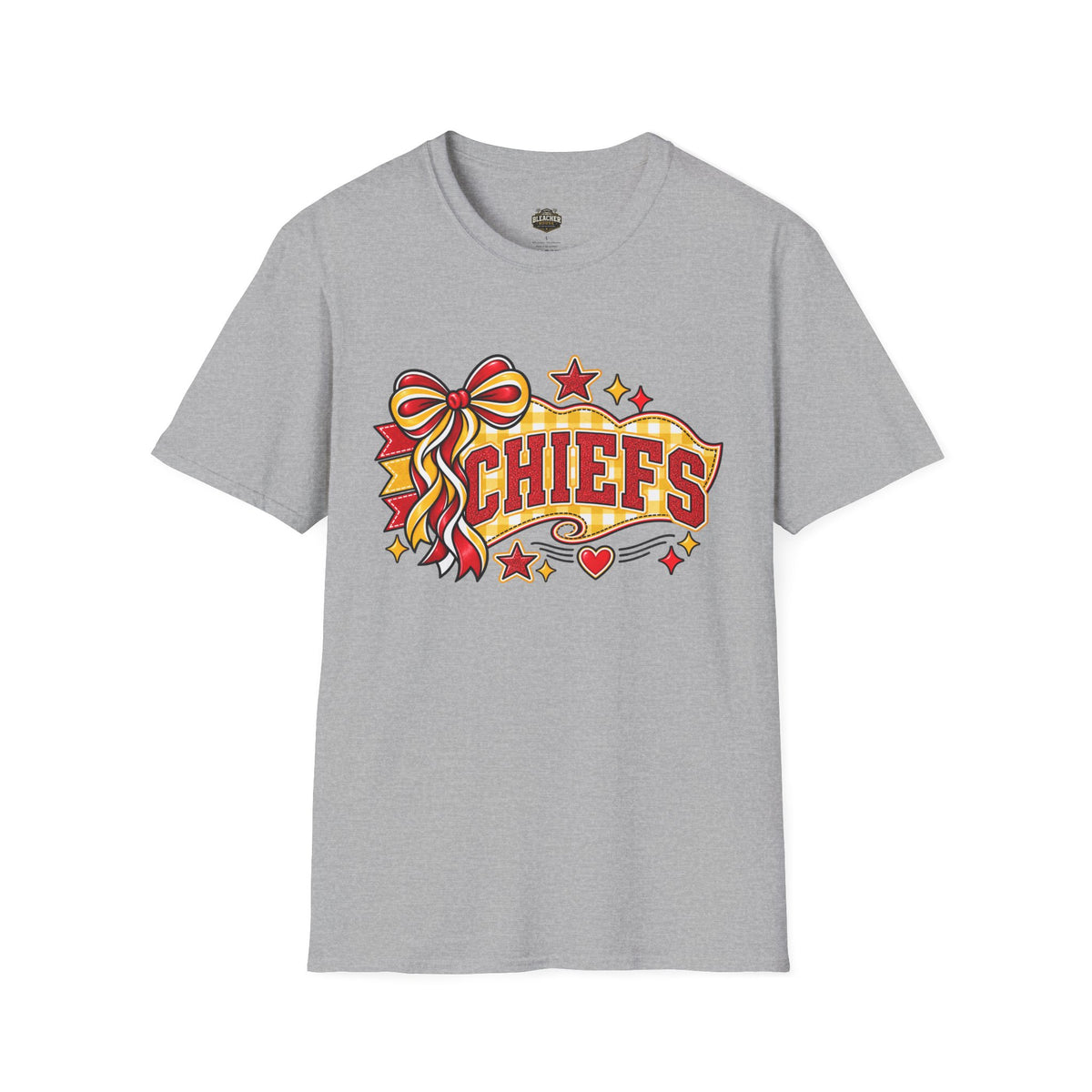 Chiefs Ribbon & Banner T-Shirt — Team Spirit Tee