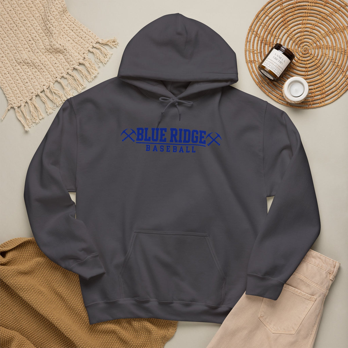 Blue Ridge Baseball Hooded Sweatshirt