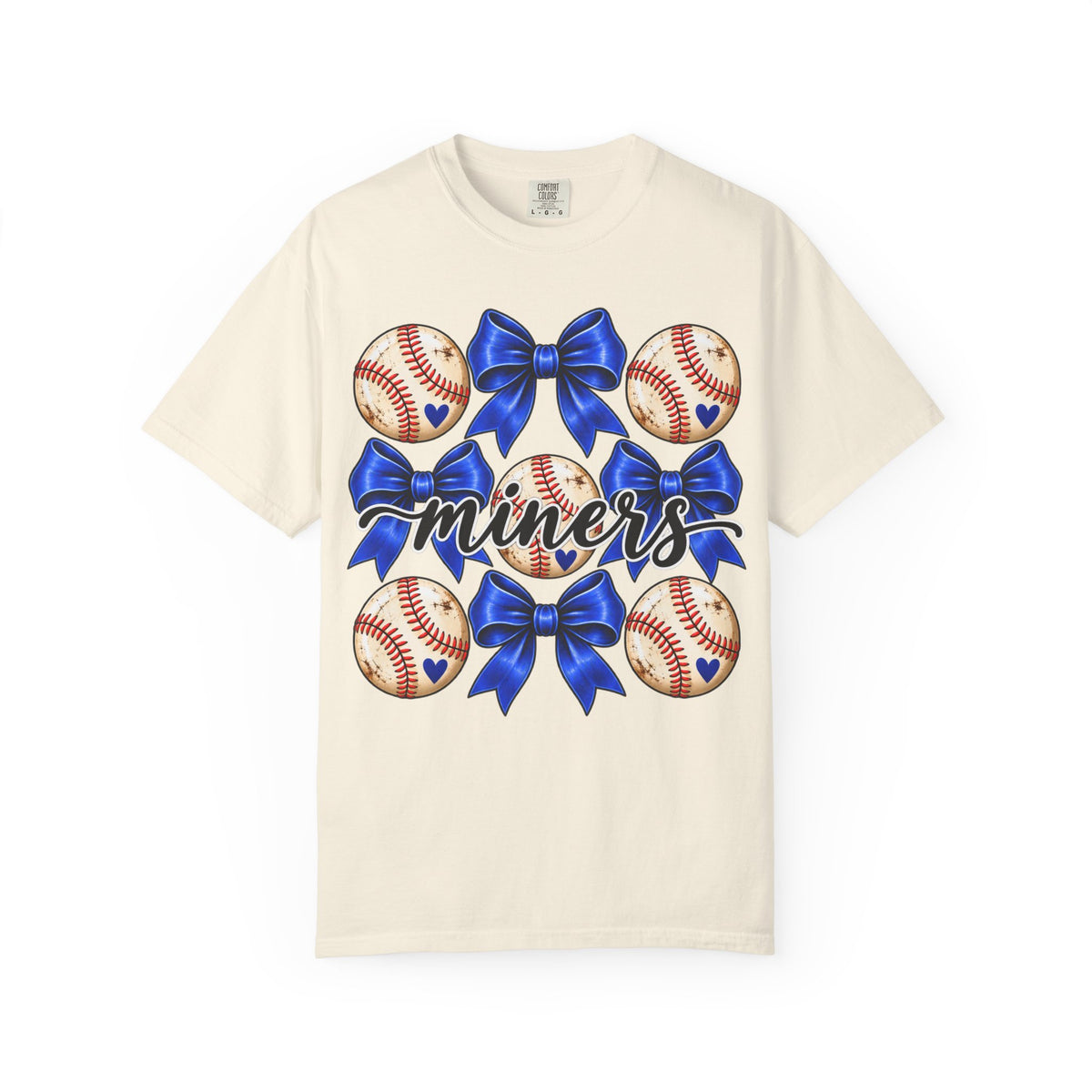 Miners Baseball Bows "Miners" T-Shirt
