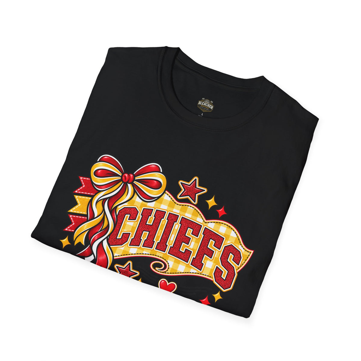 Chiefs Ribbon & Banner T-Shirt — Team Spirit Tee