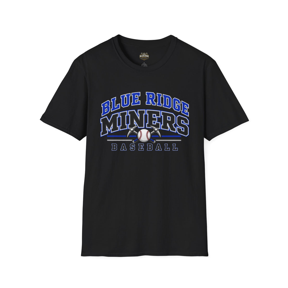 Blue Ridge Miners Baseball T-Shirt - Unisex Softstyle Tee