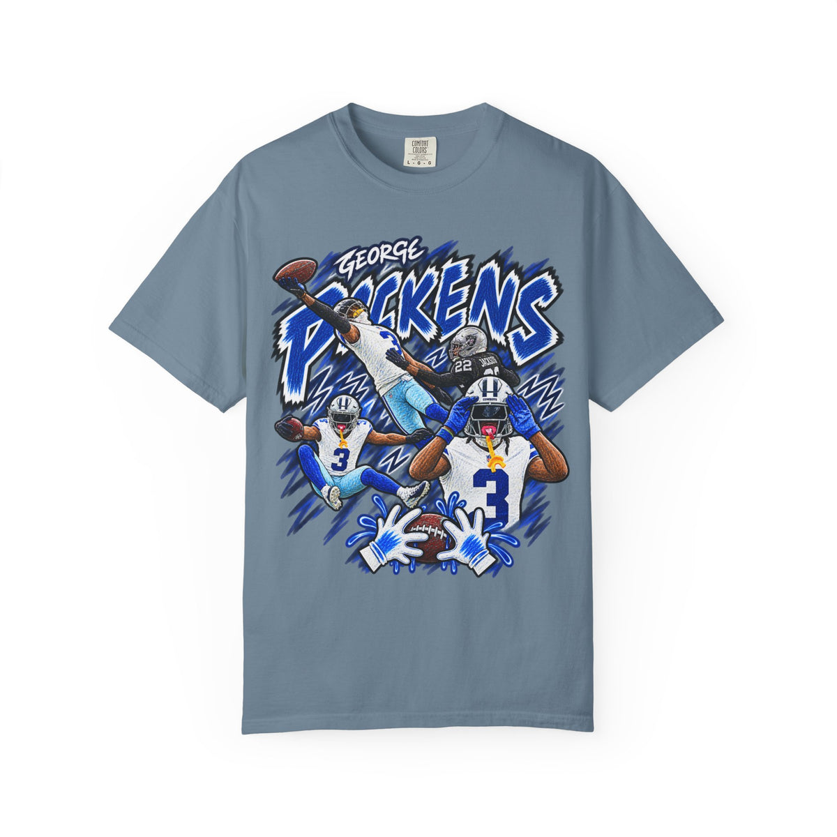 George Pickens Graphic T-Shirt - Sunday Standouts Sketch Series